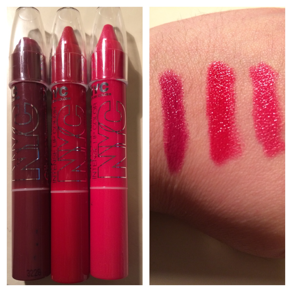 NYC CITY PROOF TWISTABLE INTENSE LIP COLOR
